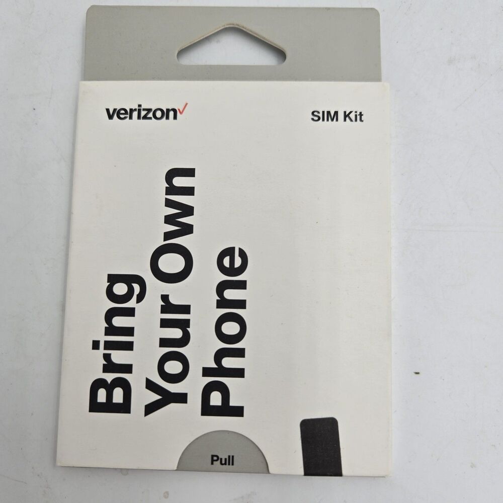 VERIZON BYOD SIM CARD Bring Your Own Device Verizon 3-in-1 Starter Kit NEW